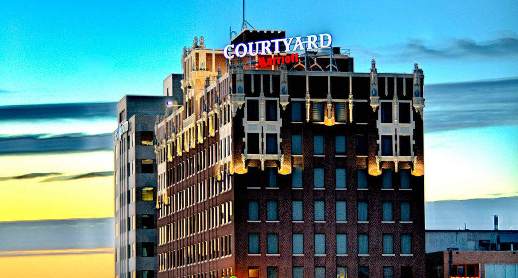 Courtyard By Marriott Amarillo Downtown Hotel Eksteriør billede